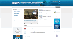 Desktop Screenshot of abttc.org.br