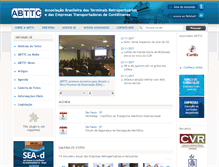 Tablet Screenshot of abttc.org.br